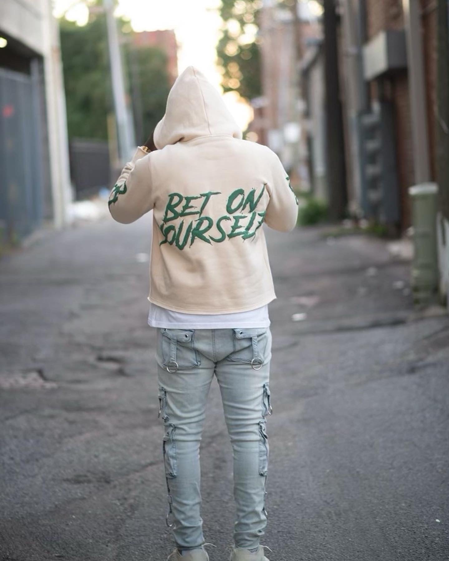 Cream "Bet on Yourself" Hoodie