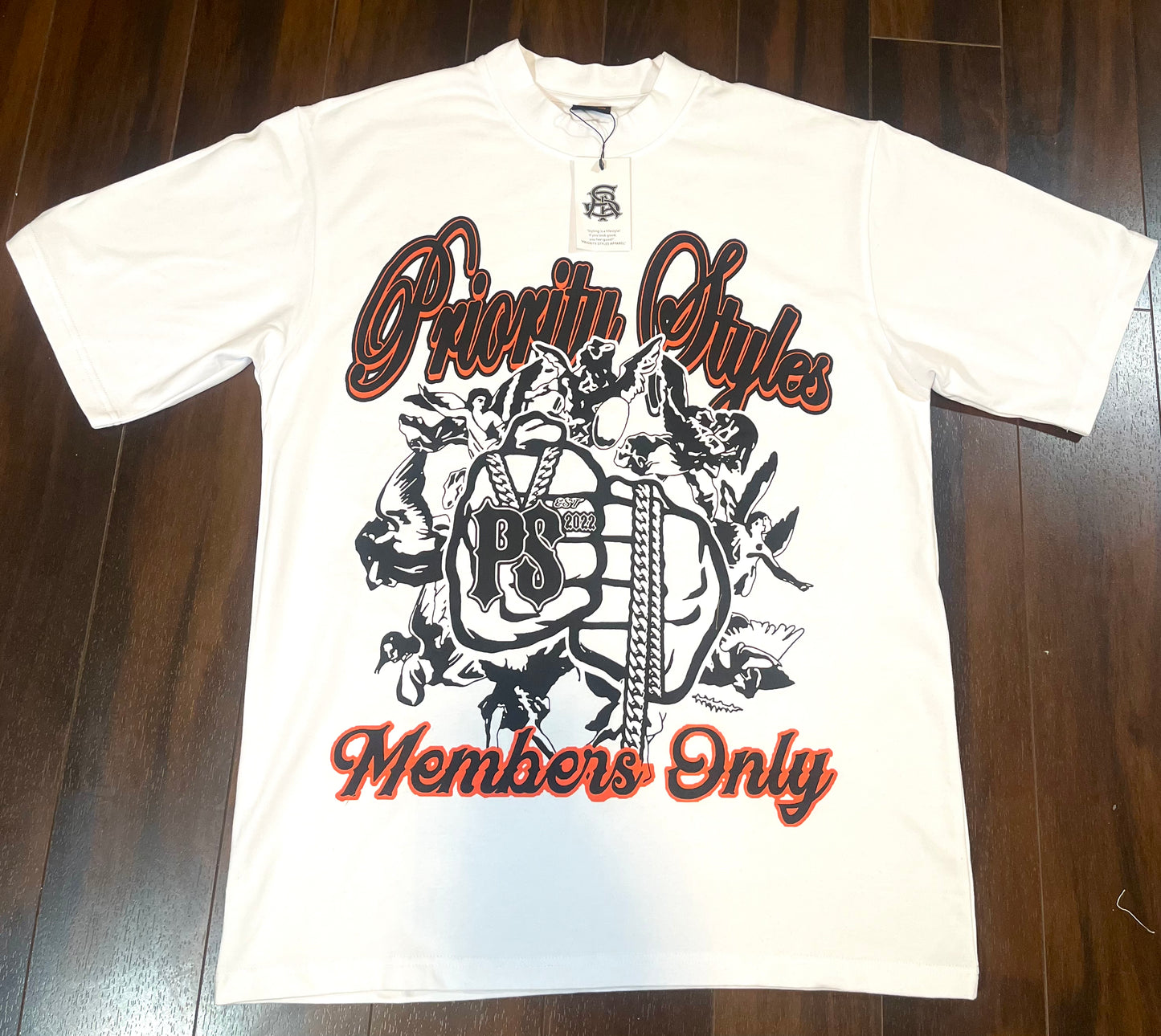 Orange Members Only Shirt