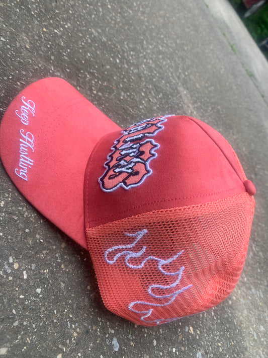 Peach “Keep Hustling” Hat