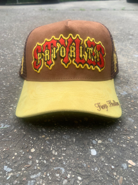 Brown “Keep Hustling” Hat