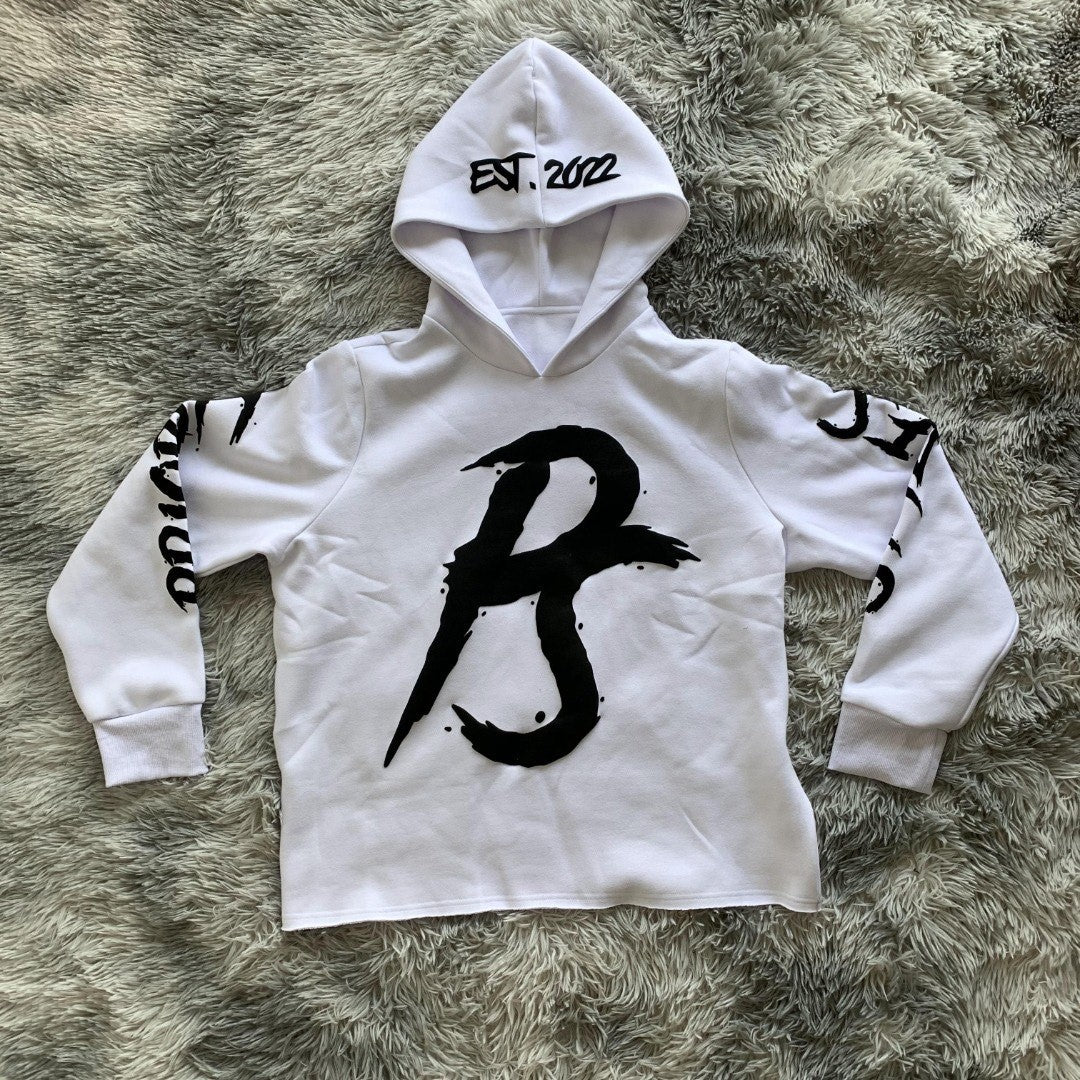 White "Bet on Yourself" Hoodie